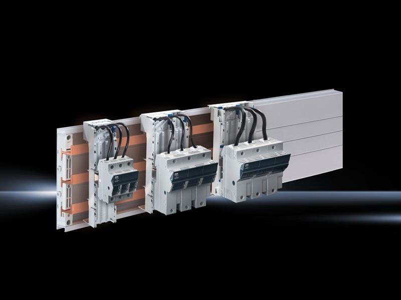 Rittal SV 9345.005 SV Fuseholder, Class CC, 30 A, 600 V, 3-pole, (60 mm) Turkiye