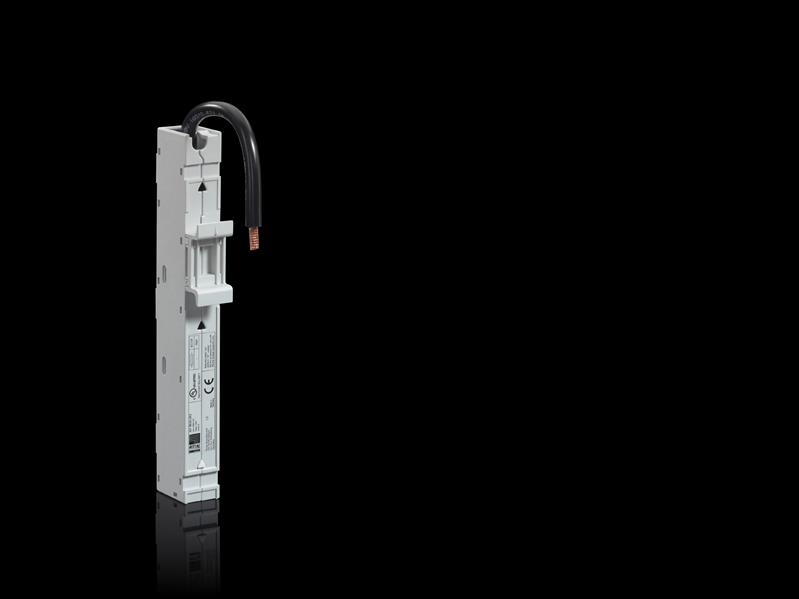 Rittal SV 9635.383 SV component adaptor 63 A, 690 V (AC), 1-pole (variant L3), connection cable AWG 8, WH: 18 x 160 mm Turkiye