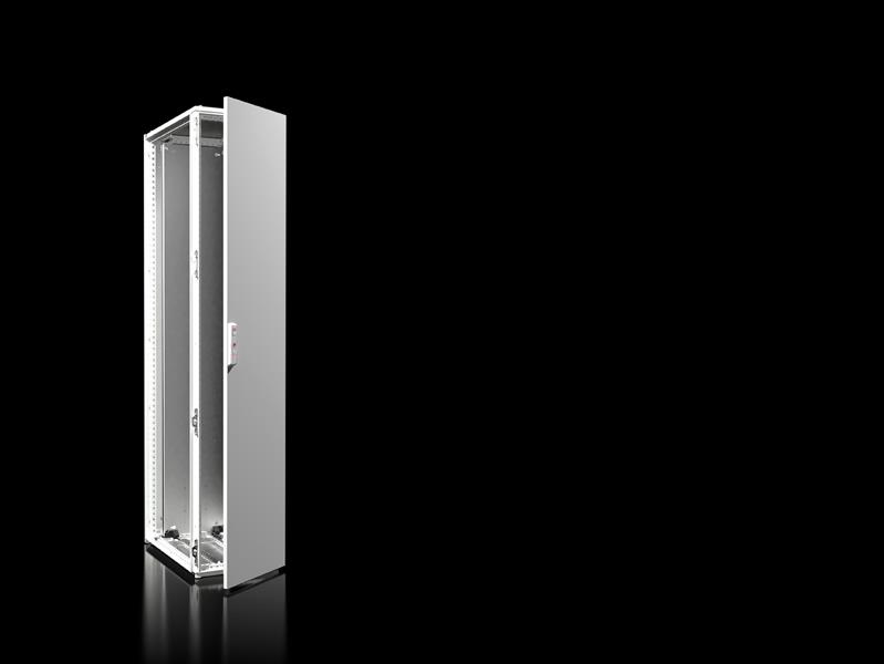 Rittal VX 8486.000 VX Modüler pano sistemi, GYD: 400x1800x600 mm, çelik sac, montaj plakalı, ön tarafta tek kapılı Turkiye