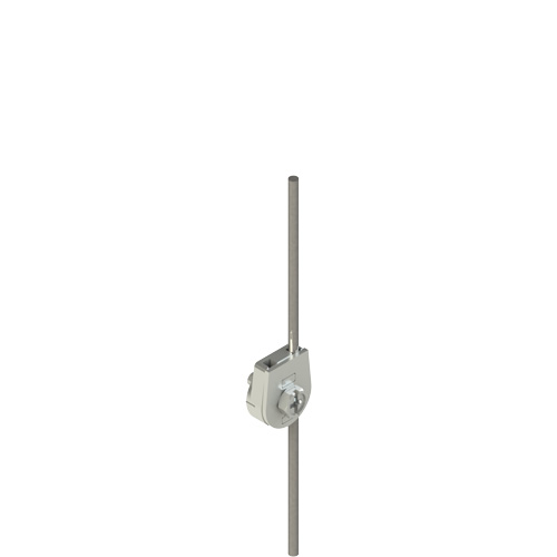 Pizzato VF L32 Lever with adjustable round stainless steel rod 3x125 mm diameter Turkiye