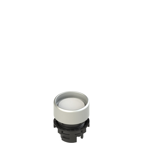 Pizzato E2 1PU2P2290 Spring-return white booted pushbutton Turkiye
