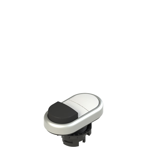 Pizzato E2 1PDSL90221 Double lower projecting pushbutton, without marking Turkiye