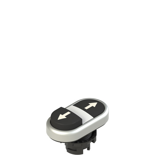 Pizzato E2 1PDSL9AAAB Double lower projecting pushbutton, with marking Turkiye