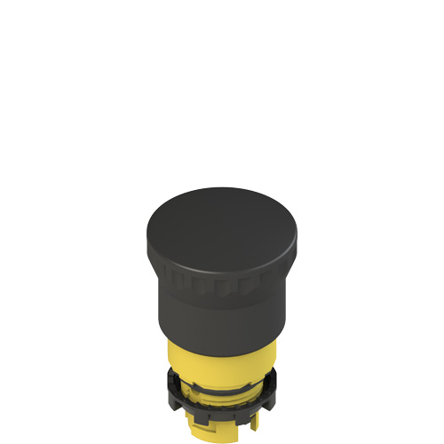 Pizzato E2 1PEPZ4511 Black mushroom pushbutton, push-pull Turkiye
