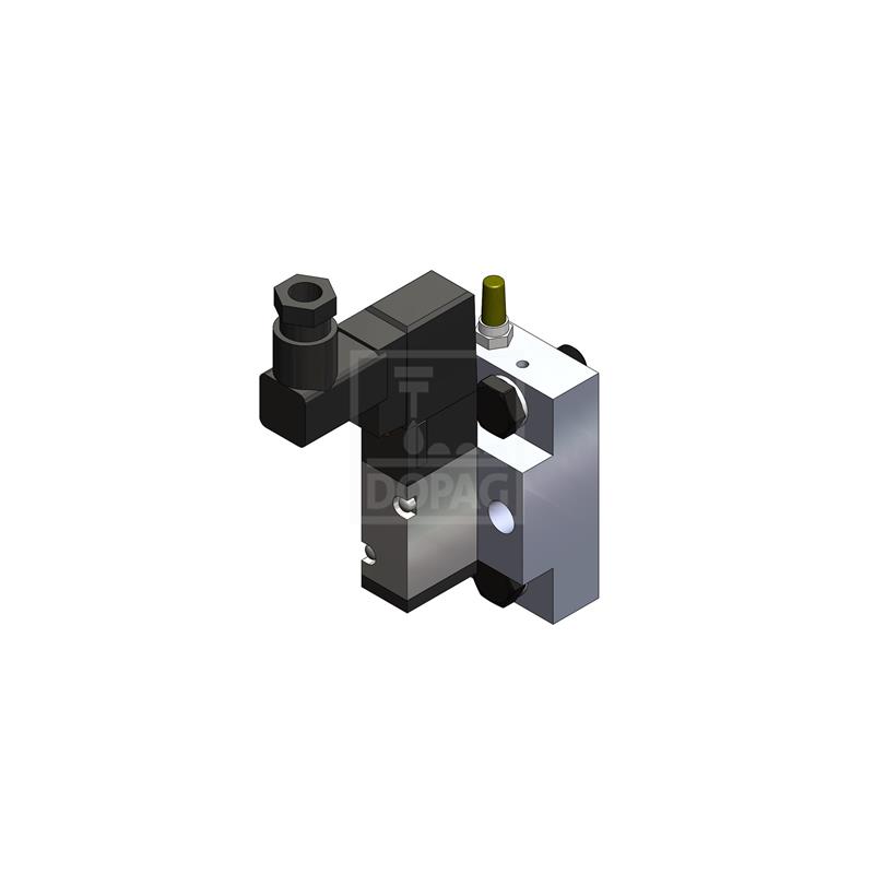 Dopag 1010842 Solenoid valve plate with industrial plug type CI Turkiye