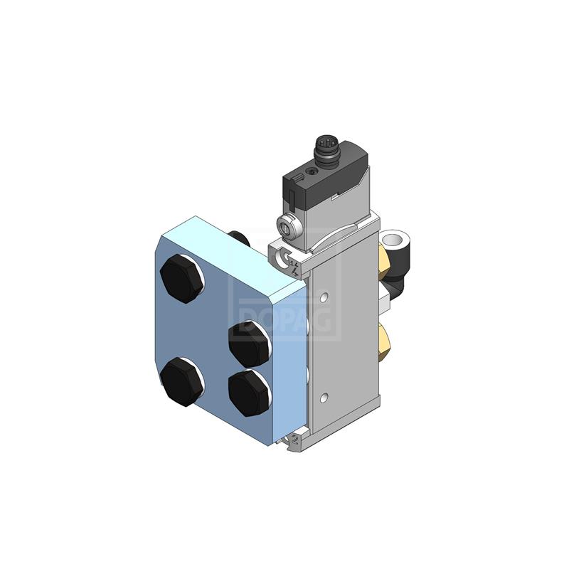 Dopag 1012081 Solenoid valve plate for plug 3 pole M8x1 Turkiye