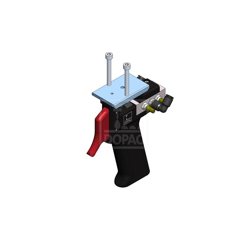 Dopag 401.01.08 Handle pneumatic with adaptor plate Turkiye