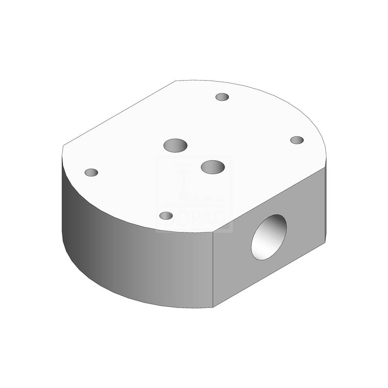 Dopag 31.02.061 Mounting plate G 1/2
