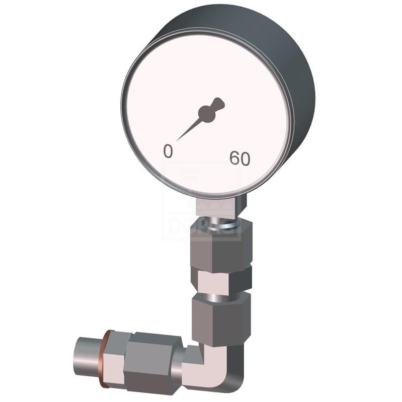 Dopag 135907 Pressure gauge 0-400 bar Turkiye