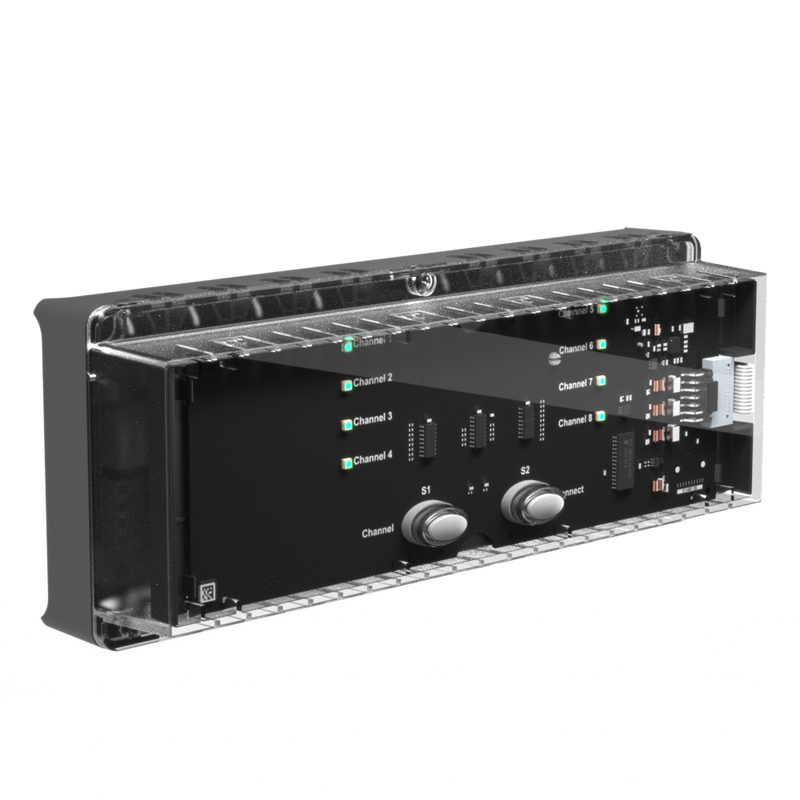 Alre KTFRL-316.125 Wireless temperature actuator heating/cooling for mounting in heating circuit distributor, 8-channel, IP20 Turkiye