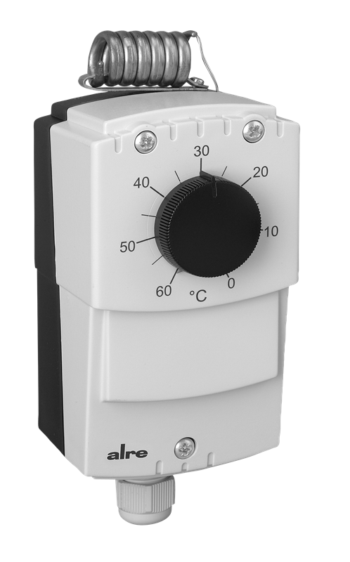 Alre JET-120 R Temperature controller, wall mounting, 0…60…°C, adjustable hysteresis 220K, external setting Turkiye