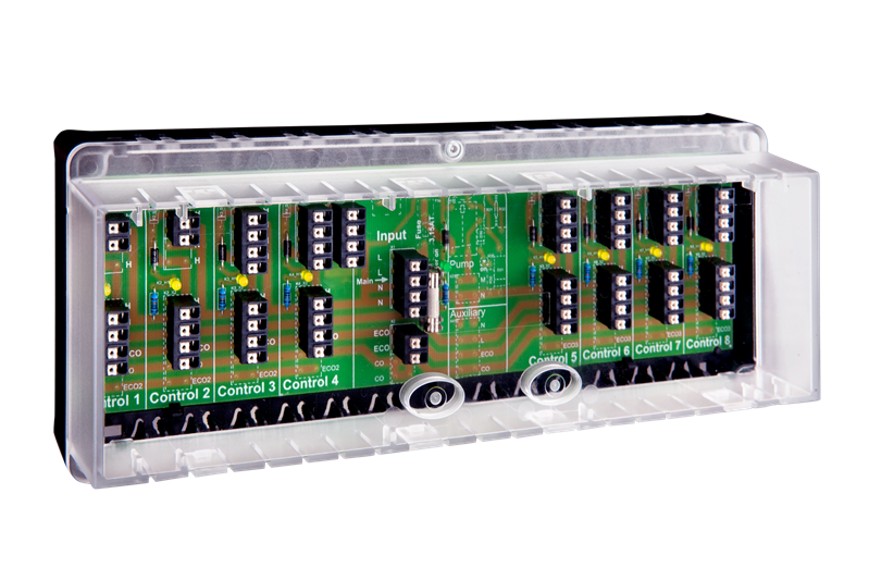 Alre VOOPL-318.178 Terminal strip, max 8 room thermostats and 16 valve actuators, IP20 Turkiye