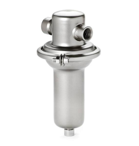 Mankenberg 6193143UA-E Back pressure regulator UV35 G1/2 PN6 0,8-2,5 bar KVS 0,5 m3/h Stainless steel Metallisch / EPDM Turkiye