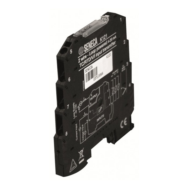 Seneca K121 Loop powered isolator / universal converter (mA, V, Ohm, RTD, TC) Turkiye