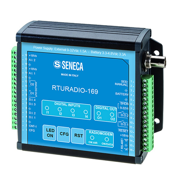 Seneca RTURADIO-169 RTU Radiomodem 169MHz with embedded I/O Turkiye