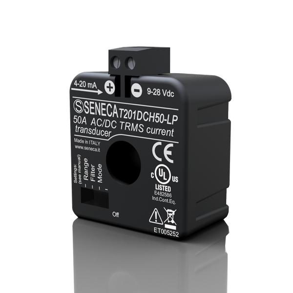 Seneca T201DCH50-LP AC/DC contactless TRMS AC/DC transducer with 420 mA output Turkiye