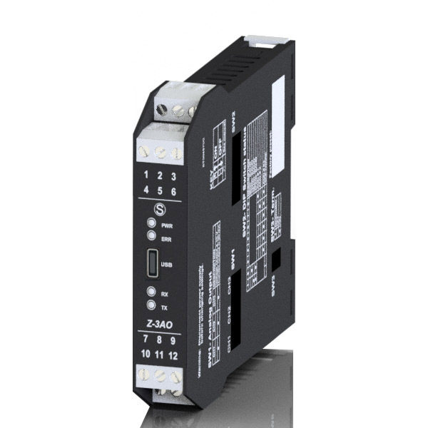 Seneca Z-3AO 3-CH analog output module / RS485 Turkiye