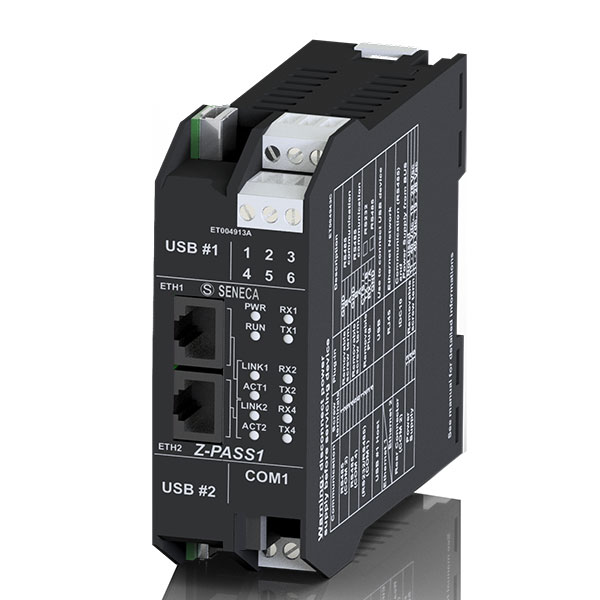 Seneca Z-PASS1-R01 Industrial router - Serial Device Server with VPN support  (product rev up to 08/2017) Turkiye