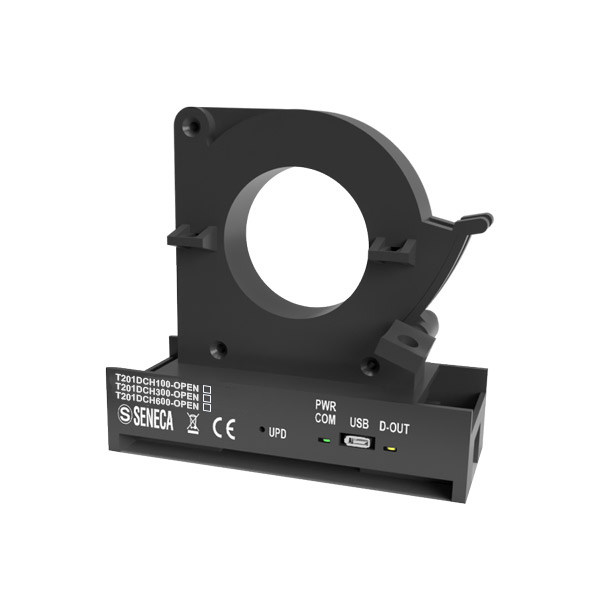 Seneca T201DCH600-OPEN AC/DC open core current transducer (± 600 A) with Hall effect TRMS with 010 V output Turkiye