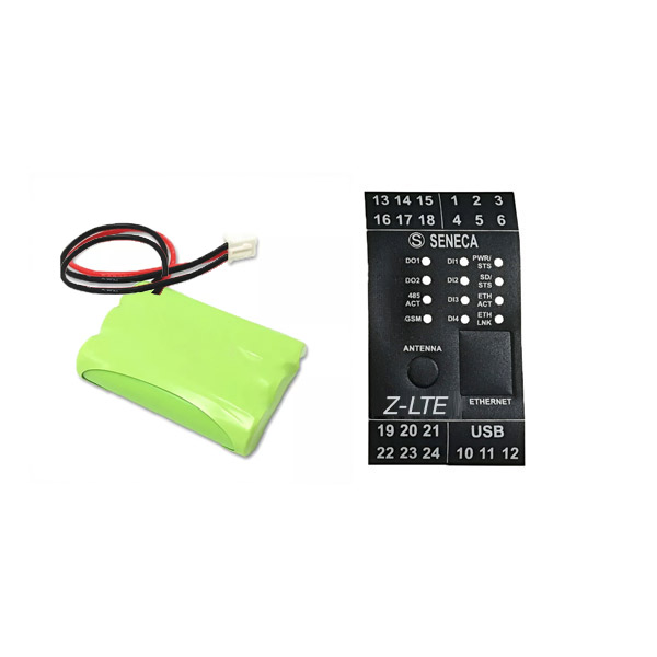 Seneca Z-LTE-BTT Replacement batteries and front label for Z-LTE Turkiye