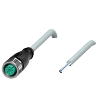 Pepperl+Fuchs V15-G-7M-PVC Female cordset single-ended M12 straight A-coded, 5-pin, PVC cable grey Turkiye