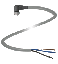 Pepperl+Fuchs V3-WM-5M-PVC-Y255262 Female cordset single-ended, M8, 3-pin, PVC cable Turkiye