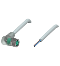 Pepperl+Fuchs V3-WM-E2-15M-PUR Female cordset single-ended M8 angled A-coded, LED 3-pin, PUR cable grey Turkiye