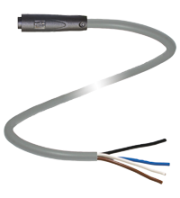 Pepperl+Fuchs V31-GR-5M-PUR Female cordset single-ended M8 snap-lock straight A-coded, 4-pin, PUR cable grey Turkiye