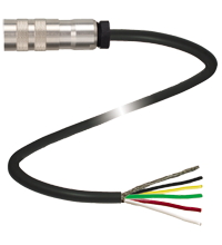 Pepperl+Fuchs 42306A-10M-05P-RVI50/78 Female cordset single-ended M16 straight 6-pin, PVC cable 5-core, shielded Turkiye