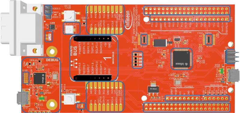 Infineon KIT_XMC_PLT2GO_XMC4200 Turkiye