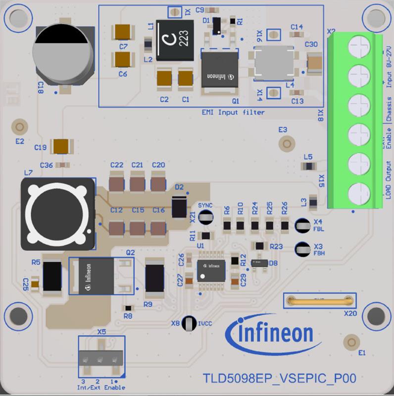 Infineon TLD5098EP_VSEPIC Turkiye