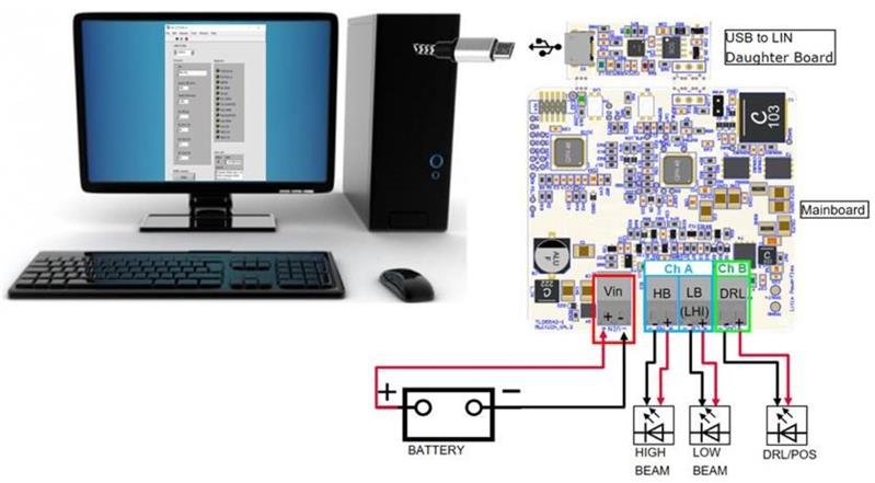 Infineon TLD5542-1_MULTI_EVAL Turkiye