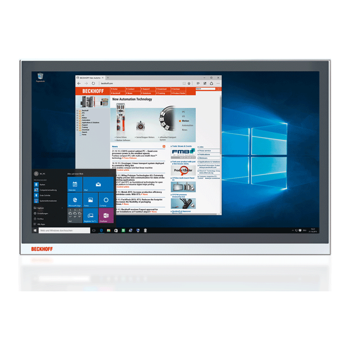 Beckhoff C9900-S47x, C9900-S48x, CXxxxx-014x, CXxxxx-015x Microsoft Windows 10 IoT Enterprise 2016 LTSB for  Industrial PCs Turkiye