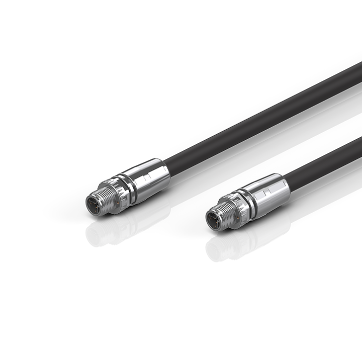 Beckhoff C9900-K749...K758,-K767,-K768 CP-Link 4 cable, shielded, PUR, 4 x 2 x AWG24/7, drag-chain suitable, black, Cat6A Turkiye