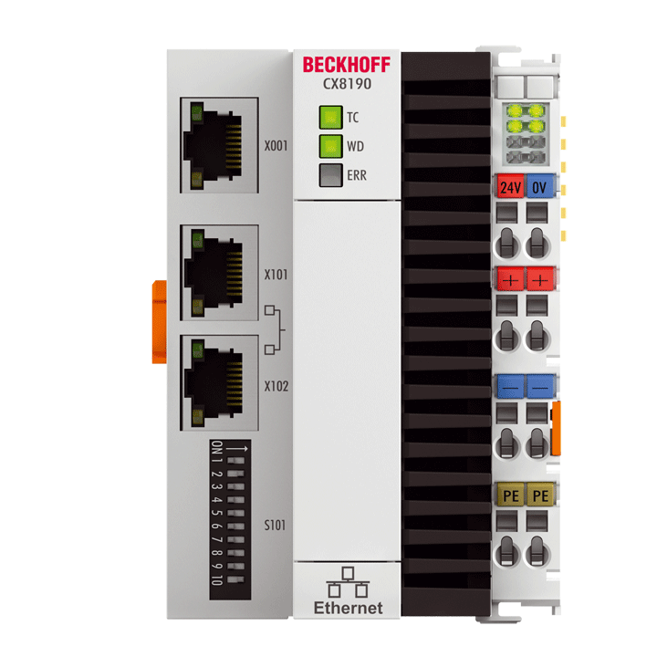 Beckhoff CX8190 Embedded PC with different Ethernet protocols Turkiye