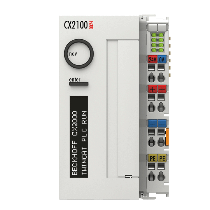Beckhoff CX2100-0024 240 W power supply module for CX20xx, electrically isolated and UPS OCT-capable Turkiye