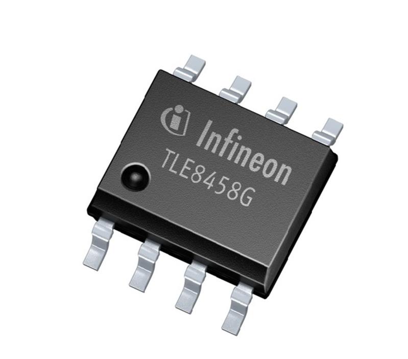 Infineon TLE8458G The  integrate a low drop voltage regulator and a LIN transceiver on one monolithic circuit Turkiye