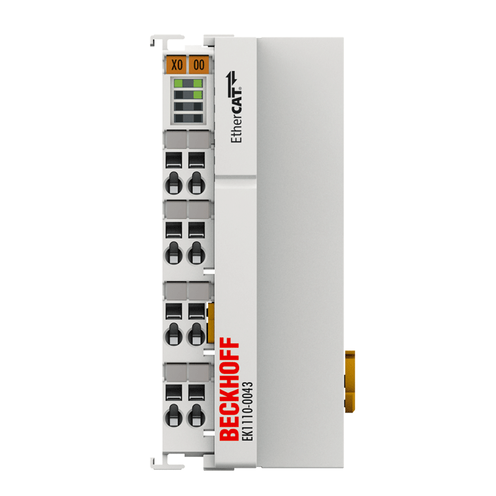 Beckhoff EK1110-0043 EtherCAT EJ coupler, CX and EL terminal connection Turkiye