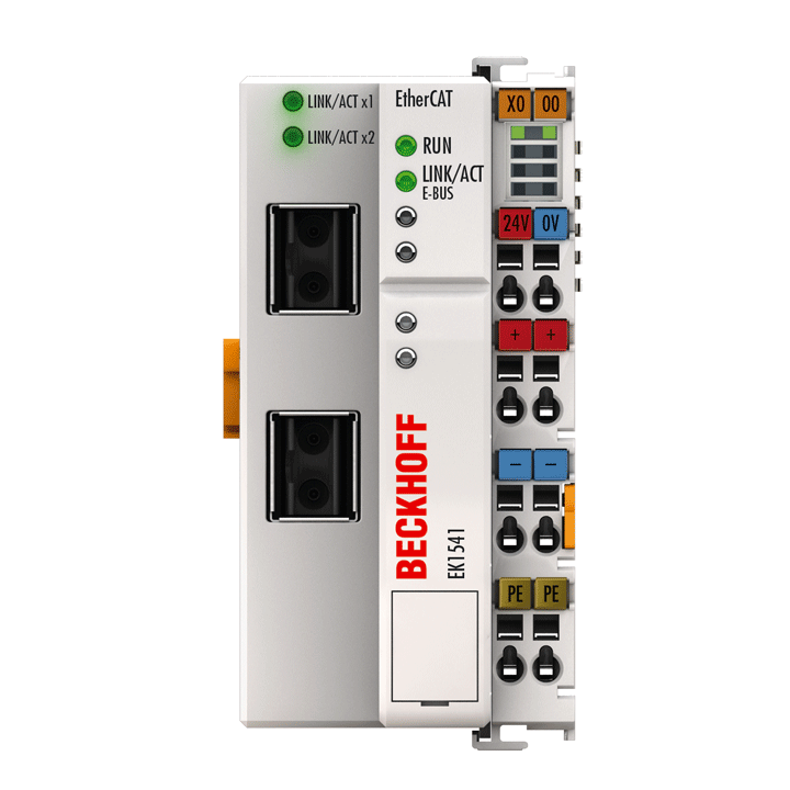 Beckhoff EK1541 EtherCAT Coupler with ID switch, plastic optical fiber Turkiye