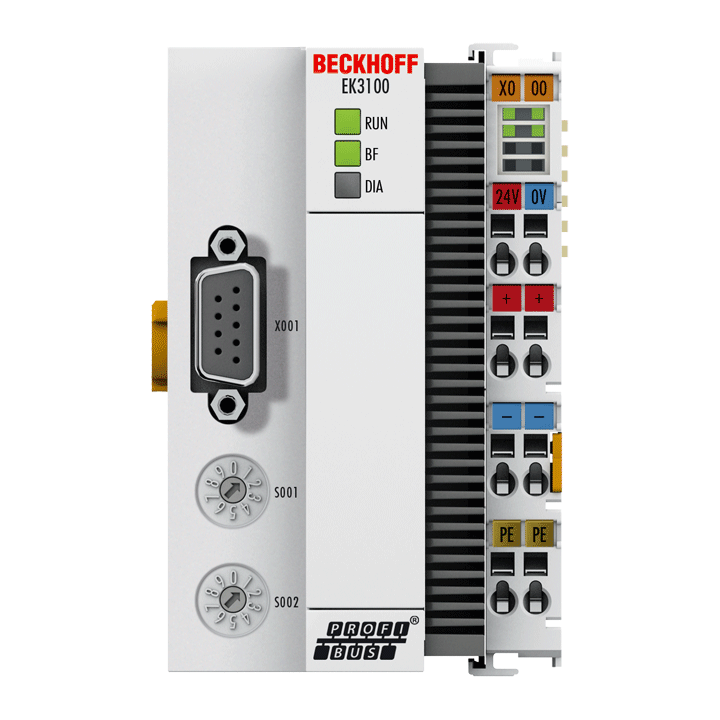 Beckhoff EK3100 PROFIBUS Bus Coupler Turkiye