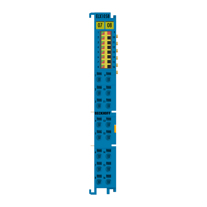 Beckhoff ELX1058 EtherCAT Terminal, 8-channel digital input, NAMUR, Ex i Turkiye