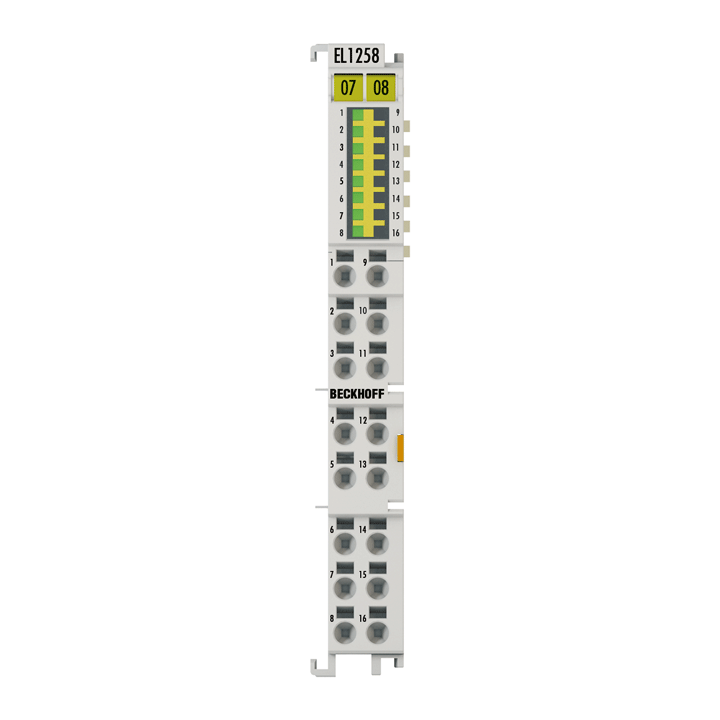 Beckhoff EL1258 EtherCAT Terminal, 8-channel digital input, 24 V DC, 1 µs, multi-timestamp Turkiye