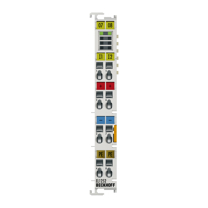Beckhoff EL1252 EtherCAT Terminal, 2-channel digital input, 24 V DC, 1 µs, timestamp Turkiye