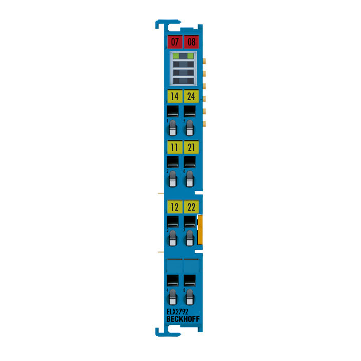 Beckhoff ELX2792 EtherCAT Terminal, 2-channel solid state relay output, potential-free, Ex i Turkiye