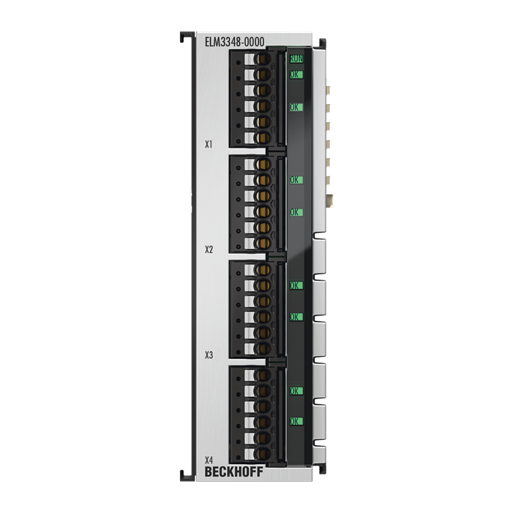 Beckhoff ELM3348-0000 EtherCAT Terminal, 8-channel analog input, temperature, thermocouple, 24 bit, high-precision, 1 ksps Turkiye