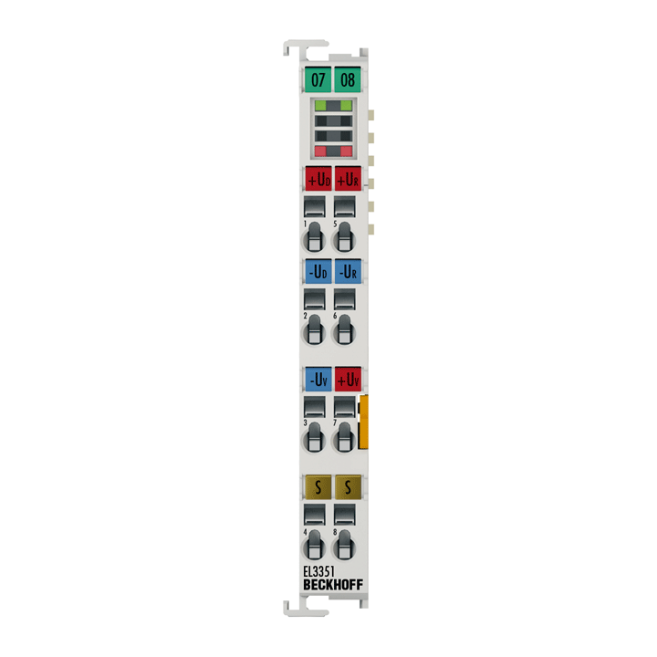 Beckhoff EL3351 EtherCAT Terminal, 1-channel analog input, measuring bridge, full bridge, 16 bit Turkiye