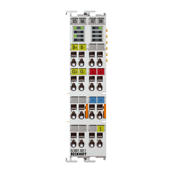 Beckhoff EL5001-0011 EtherCAT Terminal, 1-channel encoder interface, SSI, monitor Turkiye