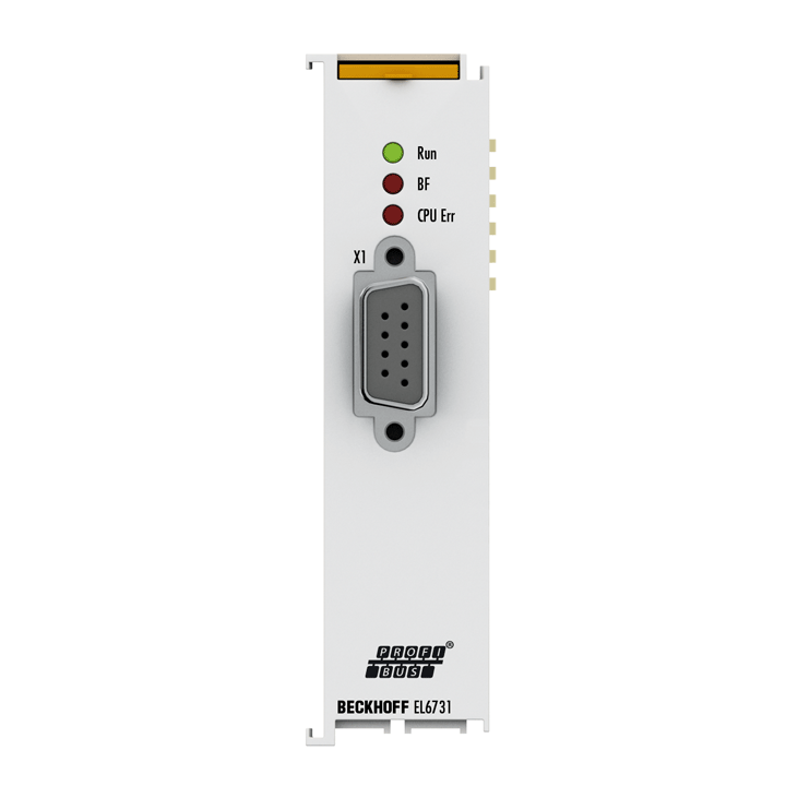 Beckhoff EL6731-0010 EtherCAT Terminal, 1-channel communication interface, PROFIBUS, slave Turkiye