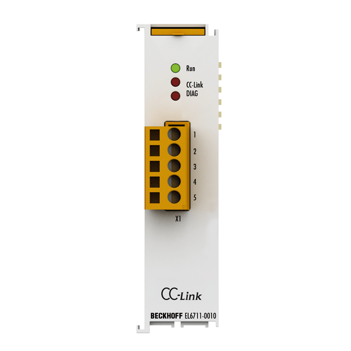 Beckhoff EL6711-0010 EtherCAT Terminal, 1-channel communication interface, CC-Link, slave Turkiye