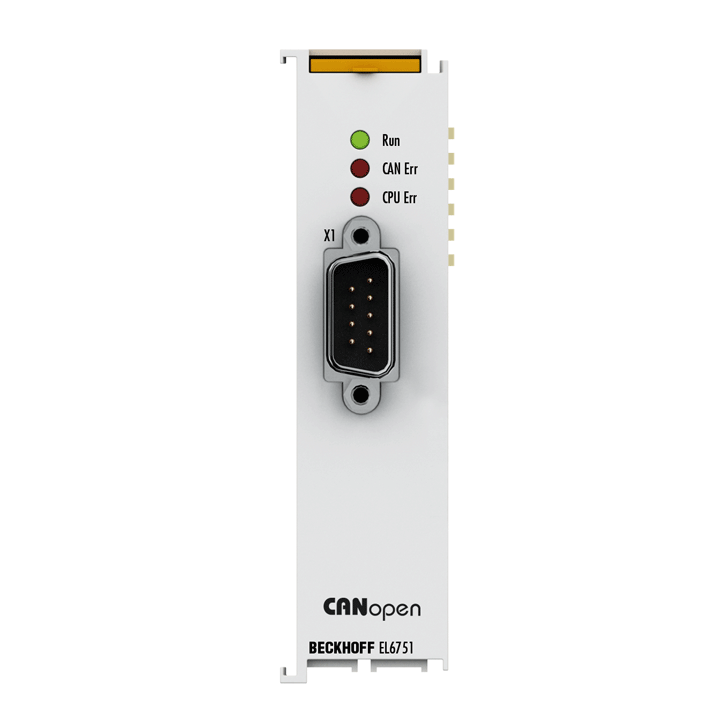 Beckhoff EL6751 EtherCAT Terminal, 1-channel communication interface, CANopen, master/slave Turkiye